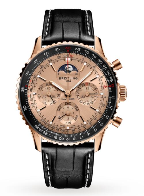 Breitling Navitimer B19 Chronograph 43 Perpetual Calendar 140th Anniversary Replica Watch RB19101A1H1P1